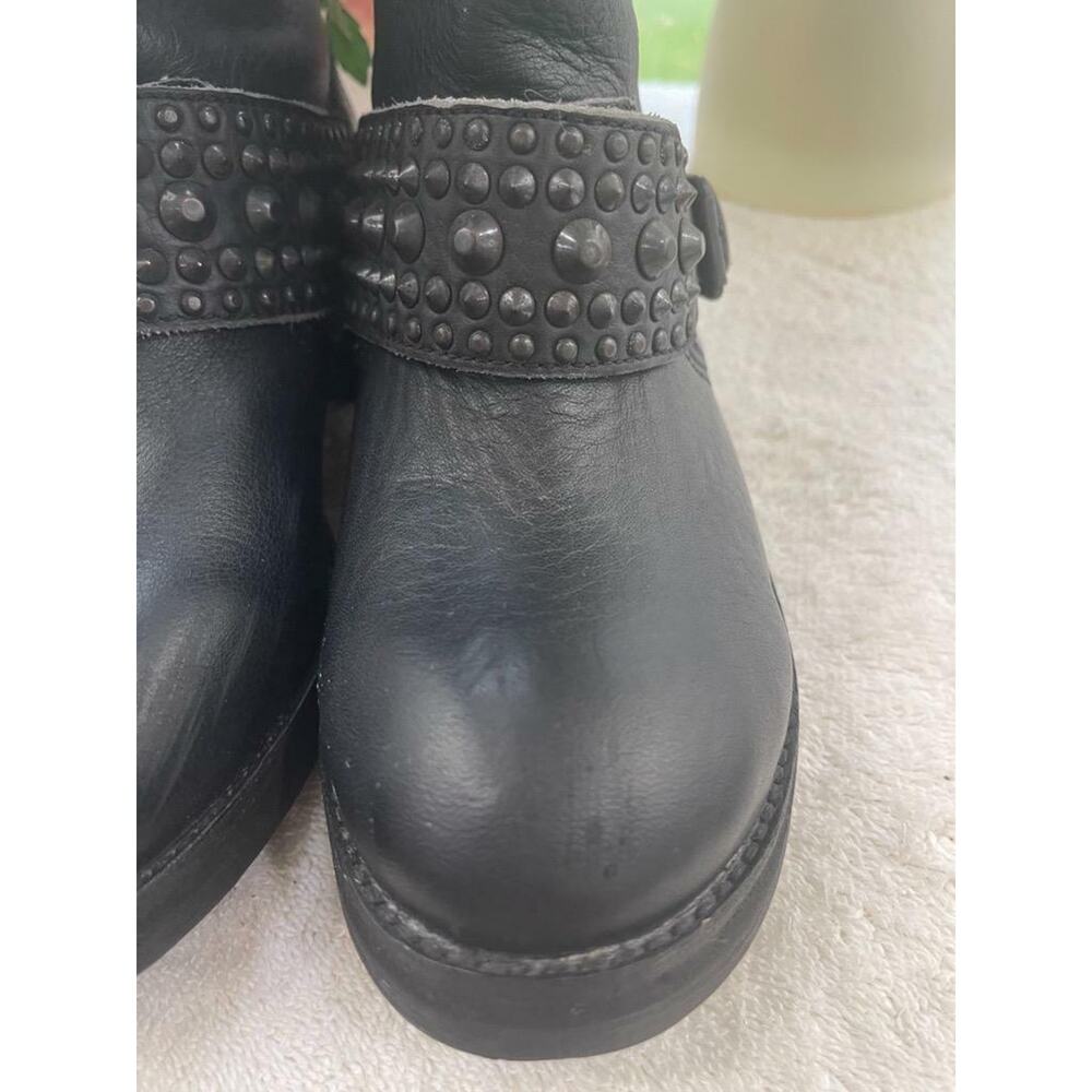 A.S.H Rebel stud moto combat boots 37 (BOTA500 - Picture 7 of 7